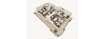 LUX Apartments 3D 3-2B