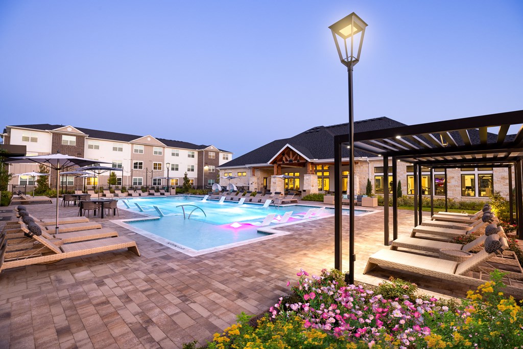 take a dip in our resort style swimming pool