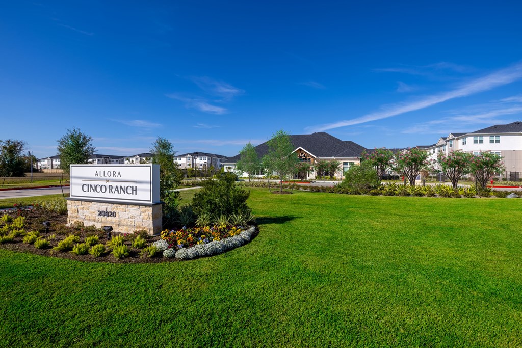 Allora Cinco Ranch Sign