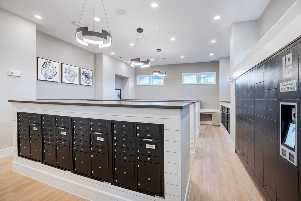 Allora Cinco Ranch Mail Area