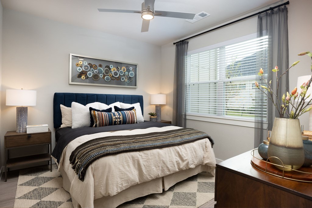 Allora Cinco Ranch Model Bedroom