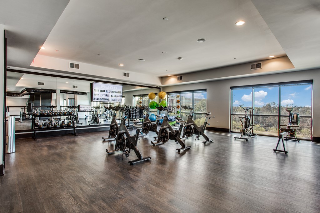 Aura Thirty2 Apartments Fitness Center