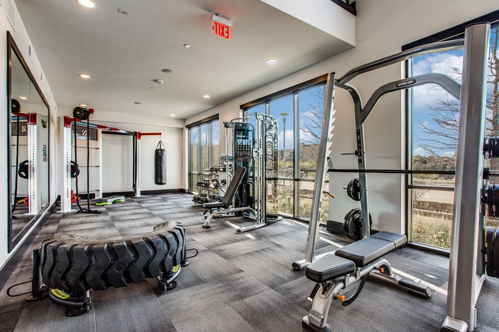 Aura Thirty2 Apartments Fitness Center