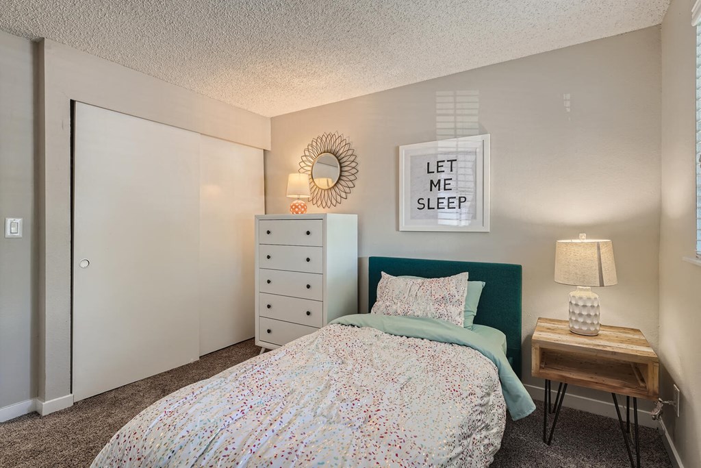 Align Apartments Model Bedroom