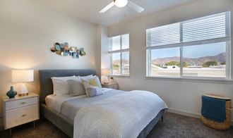 Strata99 Townhomes Apartments Model Bedroom