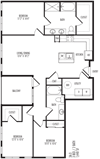 TriVista on Speer 3A0 Floor Plan