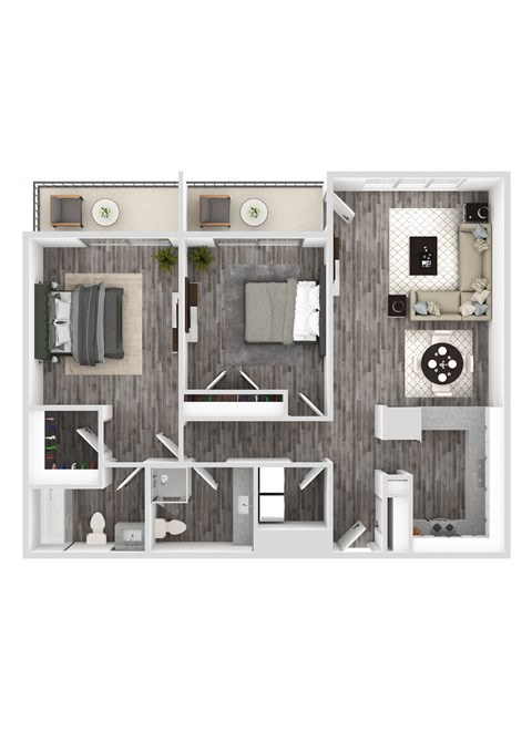 a1 floor plan  1 bedroom with 1 bath  129