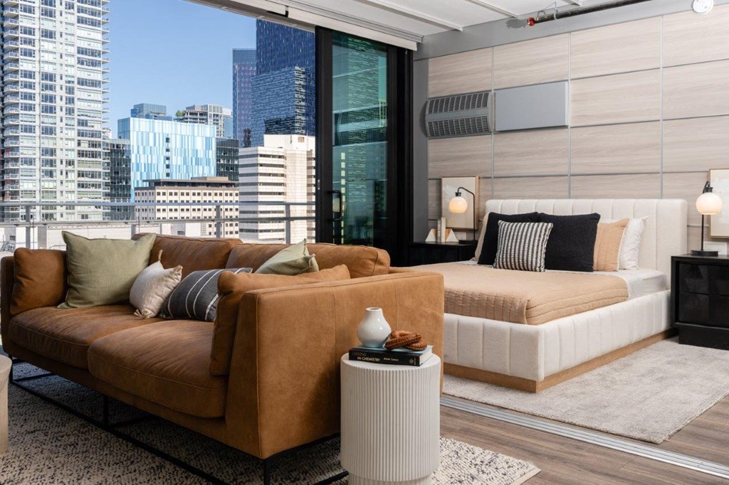 3ZERO3 New Apartments in Seattle, Washington Model Living Room