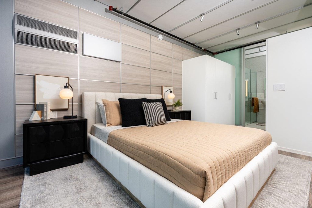 3ZERO3 New Apartments in Seattle, Washington Model Bedroom