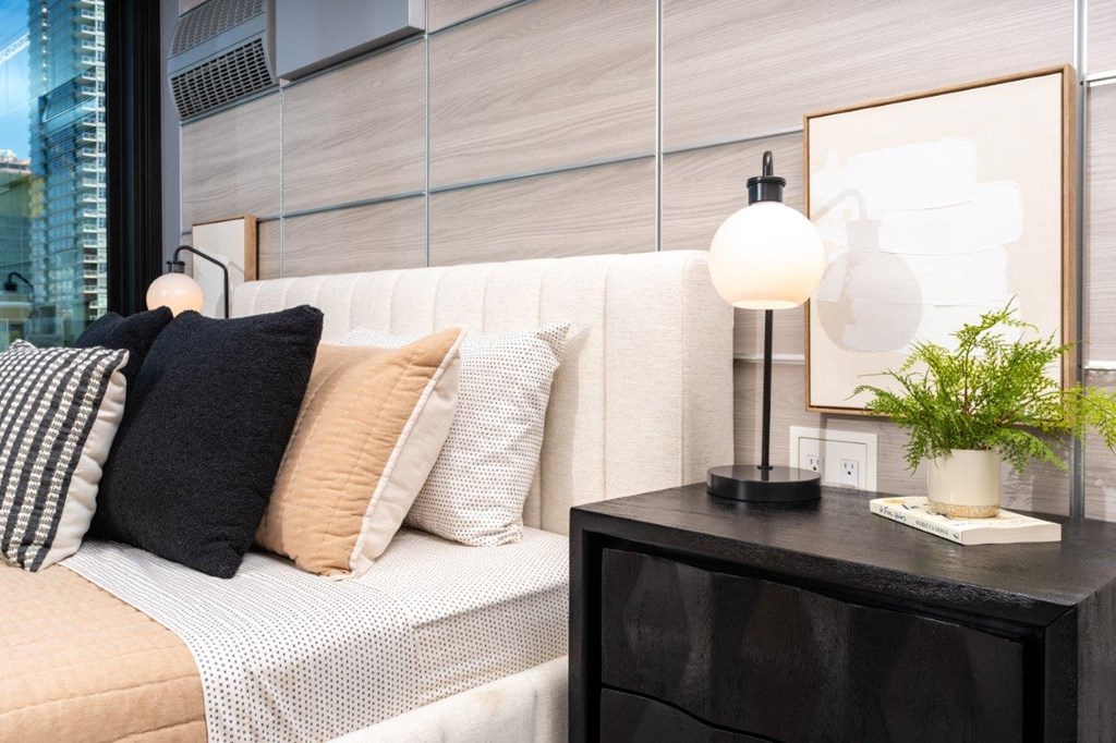 3ZERO3 New Apartments in Seattle, Washington Model Bedroom