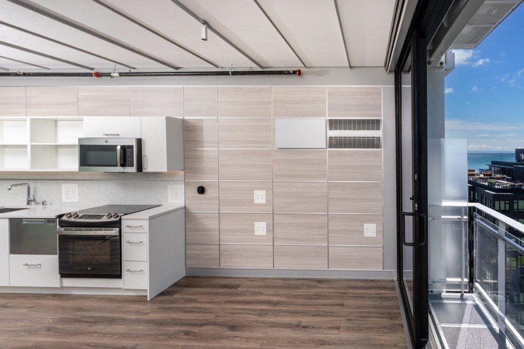 3ZERO3 New Apartments in Seattle, Washington Kitchen and Dining Area