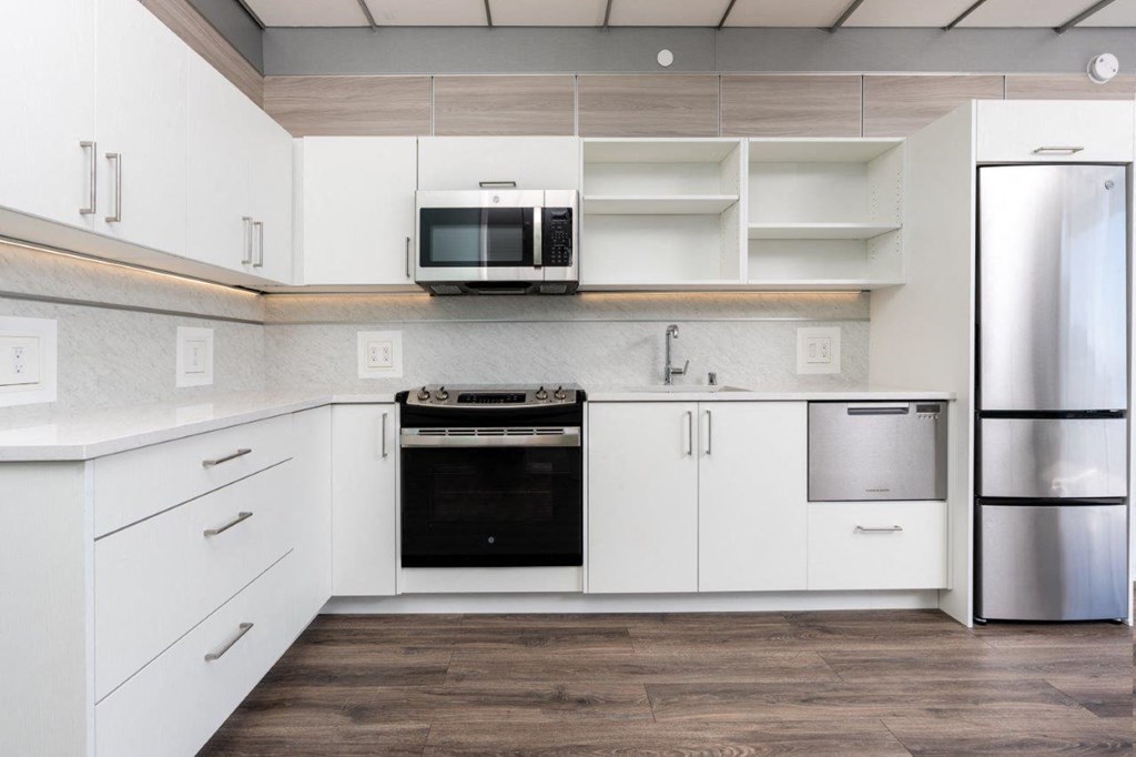 3ZERO3 New Apartments in Seattle, Washington Kitchen with Ample Storage