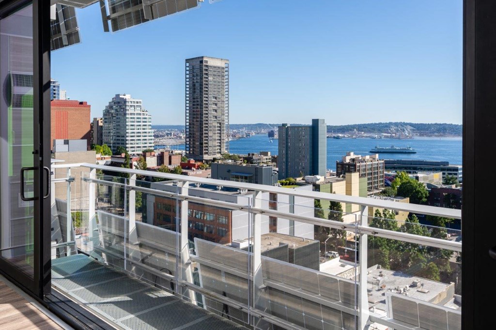 3ZERO3 New Apartments in Seattle, Washington View from Balcony