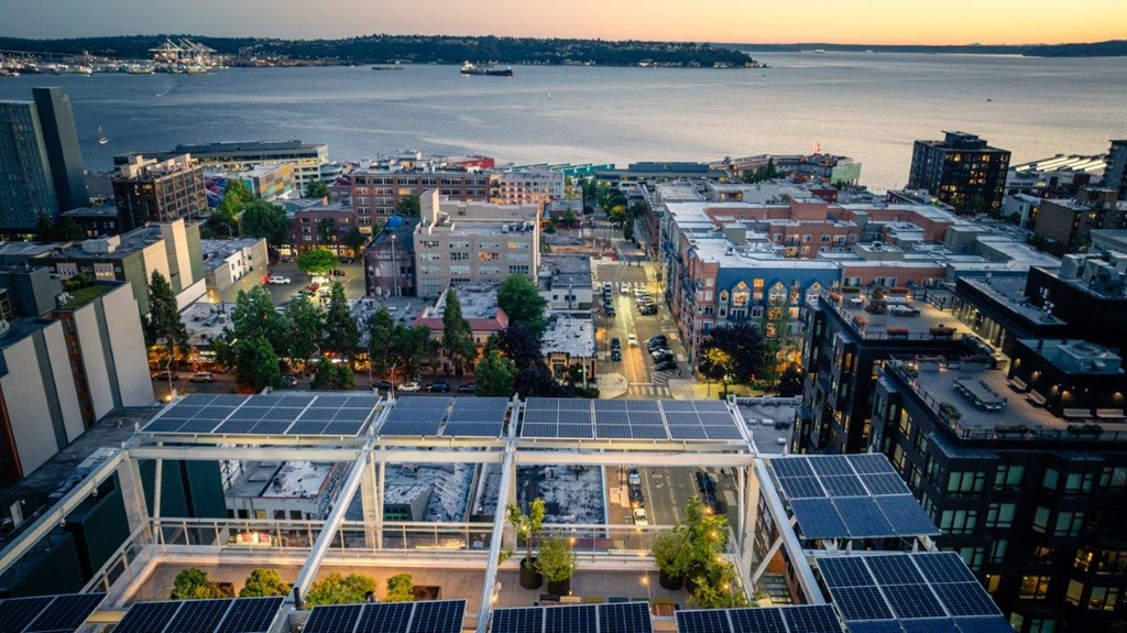 3ZERO3 New Apartments in Seattle, Washington Rooftop Patio with Views