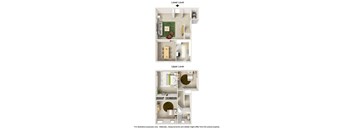 a floor plan of a house