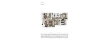 Echo Mountain Apartments 3 Bedroom 2 Bathroom Floor Plan