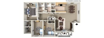 A series of images showing different rooms of a house.
