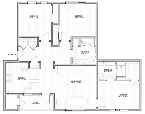Outpost 44 Apartments Amoth Floor Plan