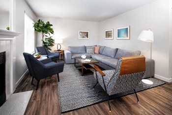 The Lakehouse Apartments Model Living Room The Lakehouse Apartments Model Living Room - Photo Gallery 5