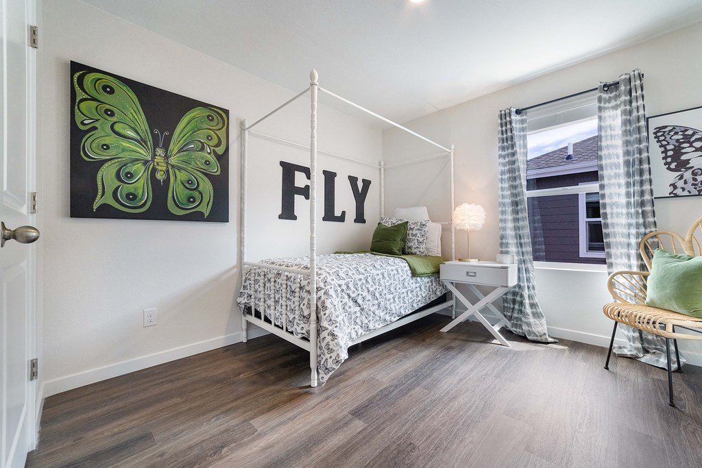 Pikes Peak Rental Homes Model Bedroom