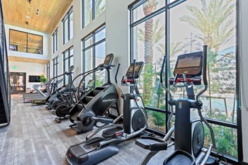 Jefferson La Mesa Apartments Fitness Center with Cardio Machines - Photo Gallery 12