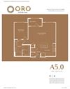 Oro Stone Oak Apartments A5 Floor Plan Oro Stone Oak Apartments A5 Floor Plan