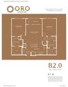 Oro Stone Oak Apartments B2 Floor Plan Oro Stone Oak Apartments B2 Floor Plan