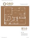 Oro Stone Oak Apartments B3 Floor Plan Oro Stone Oak Apartments B3 Floor Plan
