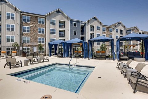 The Ranch at First Creek Apartments Swimming Pool Area