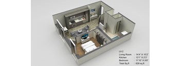 Block 17 LA2 Floorplan