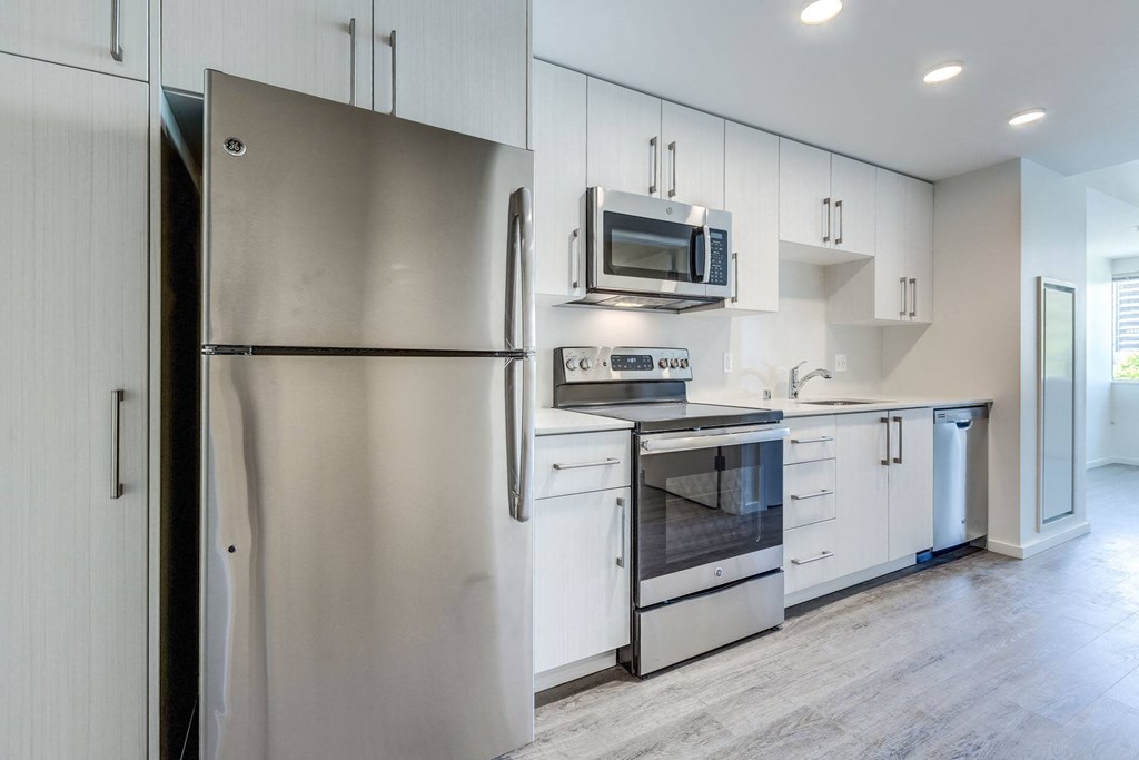 The Danforth Apartments Model Kitchen