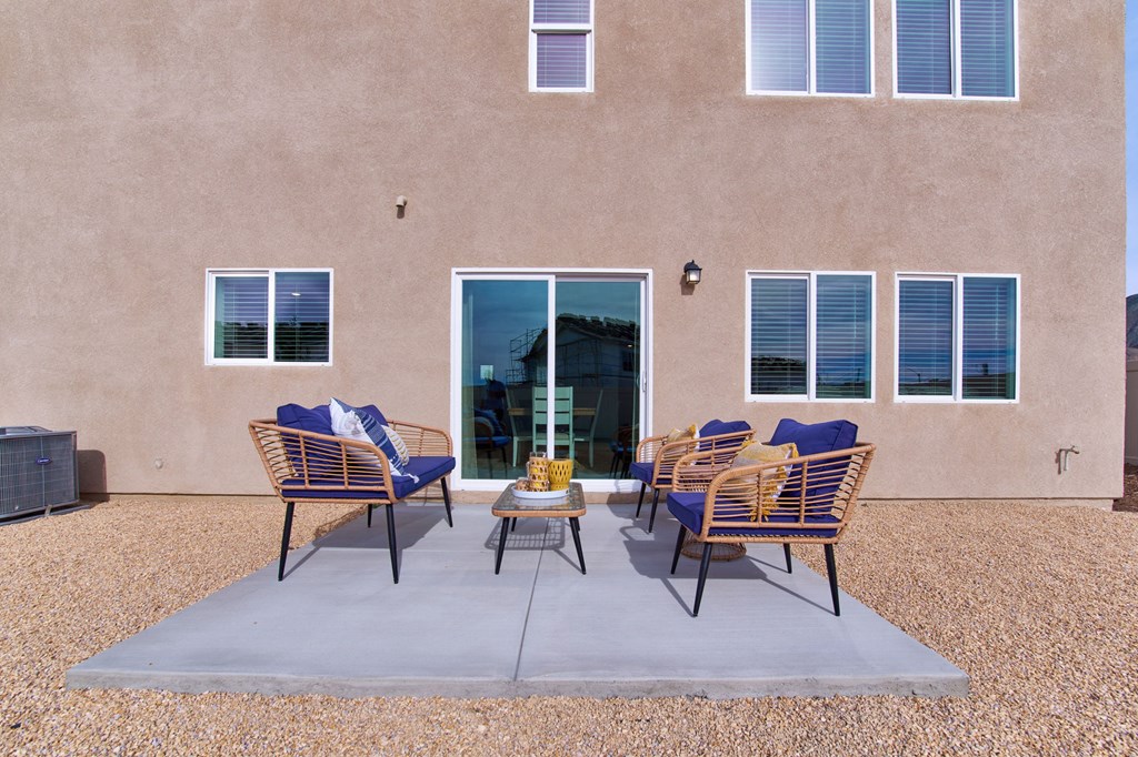 Maple at Starling Place Model Backyard