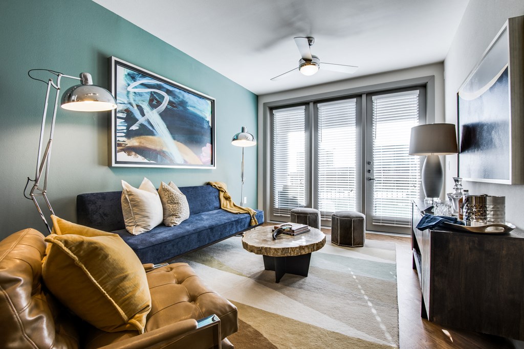Spacious Living Area at Centric One90, Plano, 75074