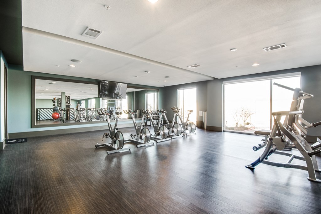 Peloton Bikes at Centric One90, Plano, Texas