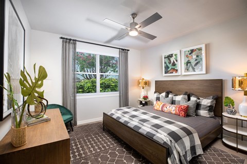 Allora New Forest Apartments Model Bedroom
