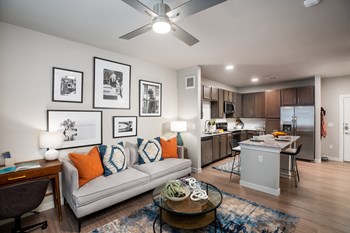 Allora Northwest Crossing Model Living Room - Photo Gallery 6