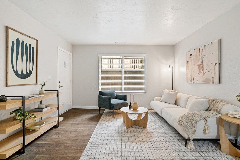 The Grove Apartments Living Room Area with Window
