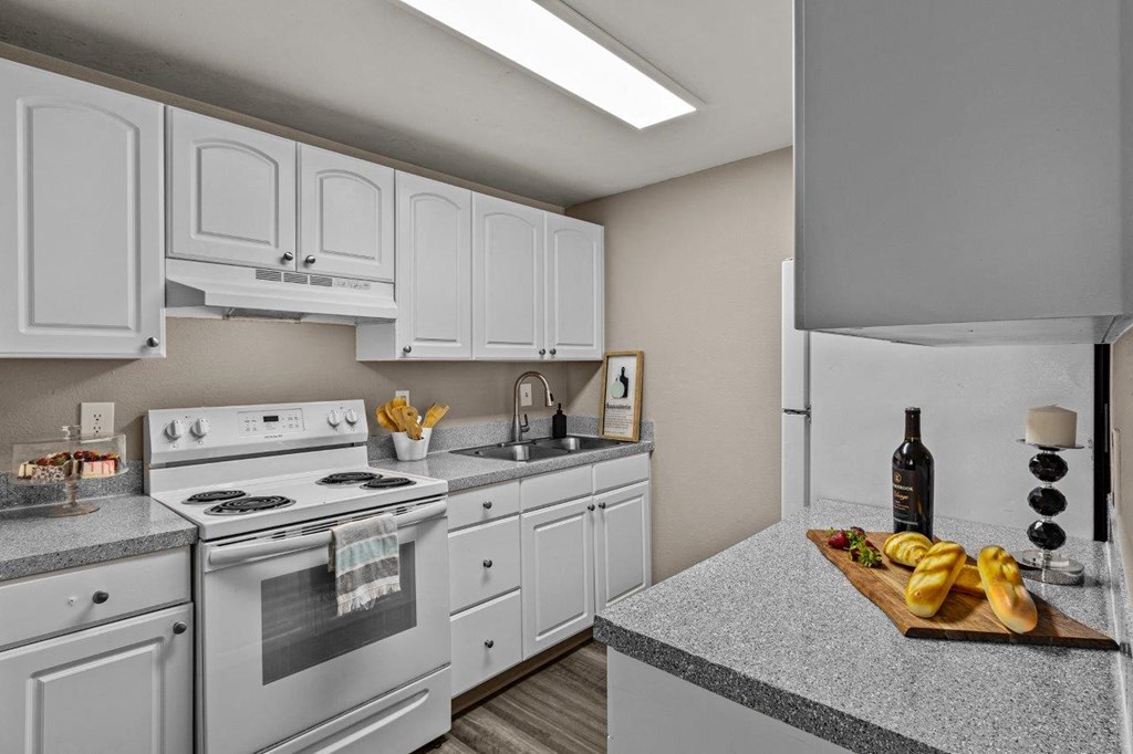 Paxton Apartments Model Kitchen