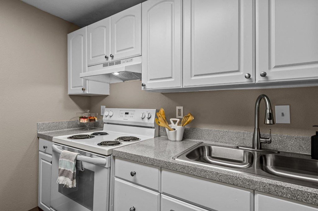 Paxton Apartments Model Kitchen