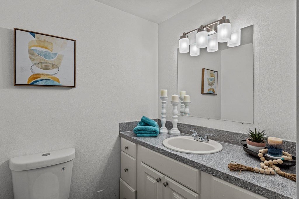 Paxton Apartments Model Bathroom
