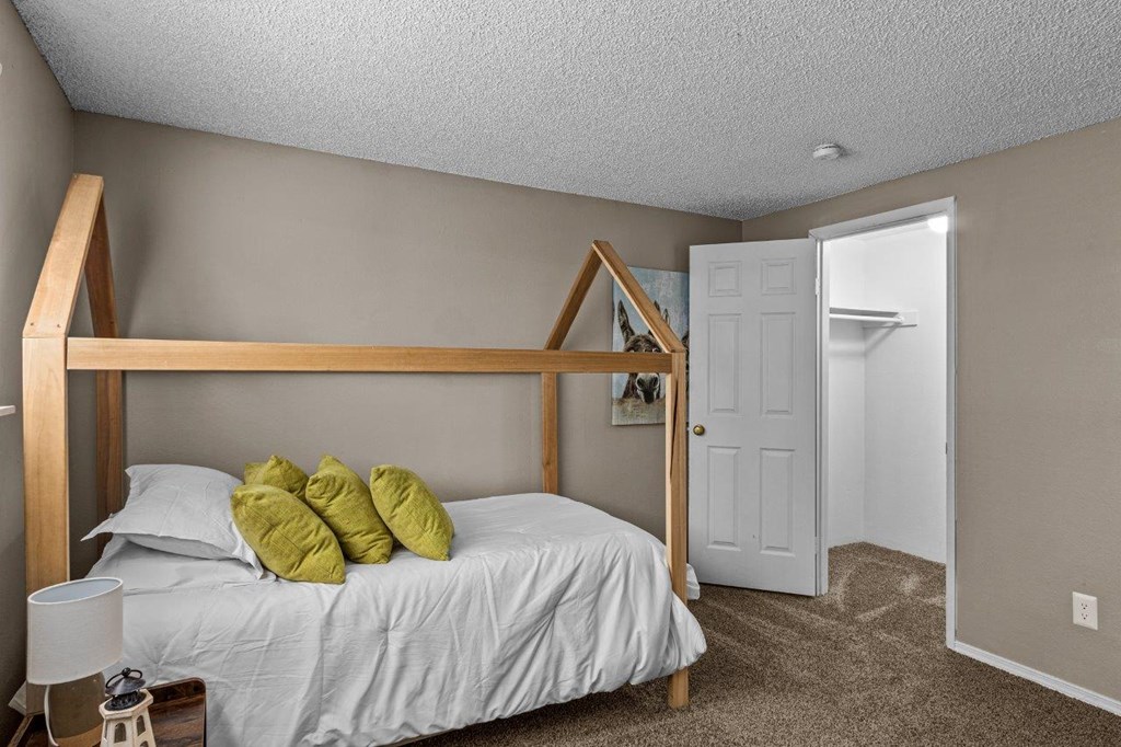 Paxton Apartments Model Bedroom