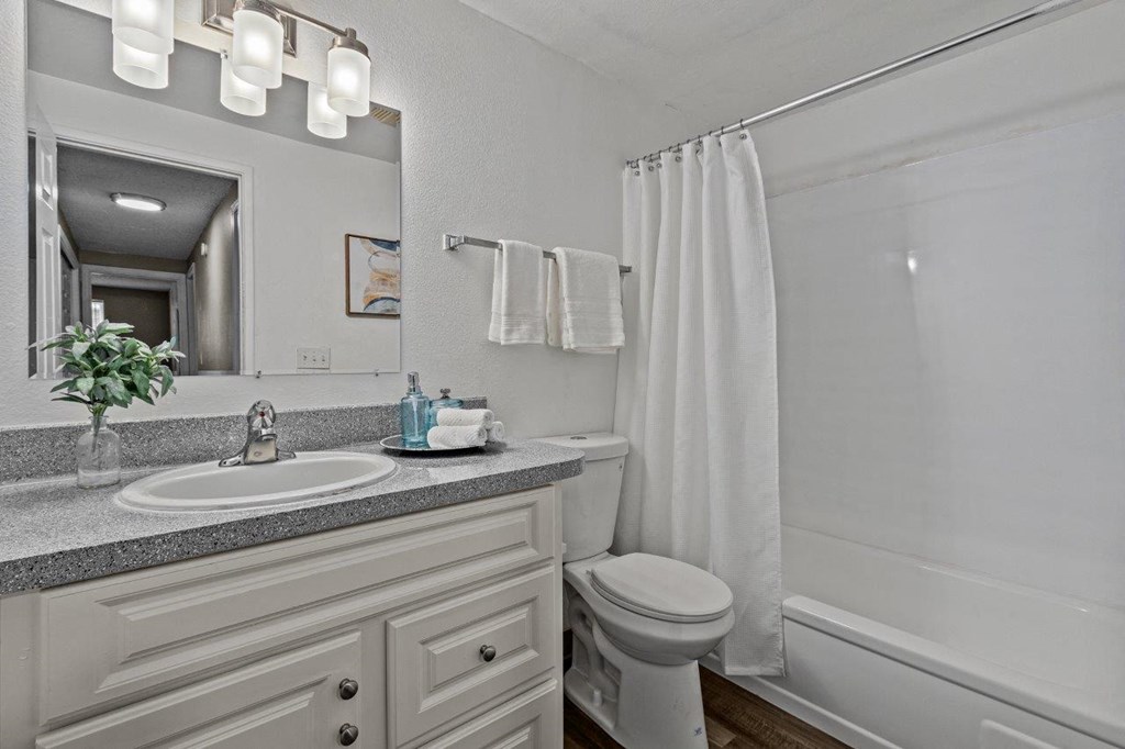 Paxton Apartments Model Bathroom