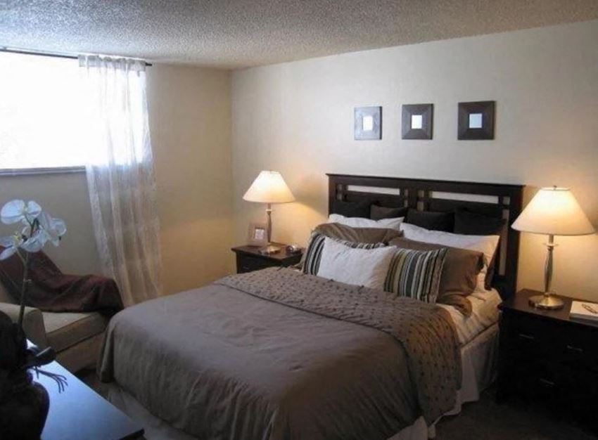 Ventana Apartments and Townhomes Model Bedroom - Photo Gallery 1