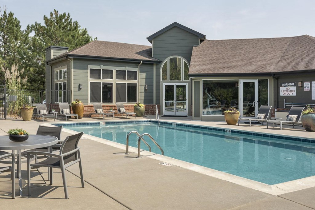 take a dip in our resort style pool