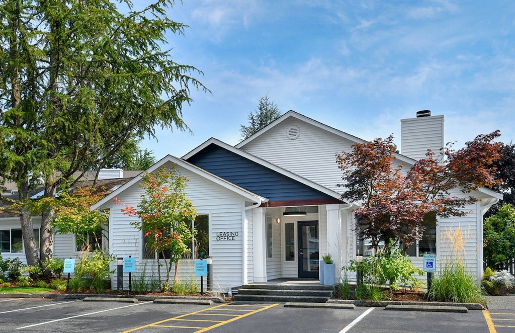 The Lakehouse Apartments Exterior Leasing Office
