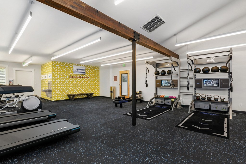 The Lakehouse Apartments Fitness Center