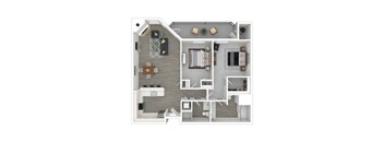 9 Ten North 2 Bed 2 Bath A Floor Plan