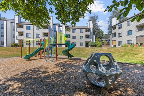our playground is close to the community