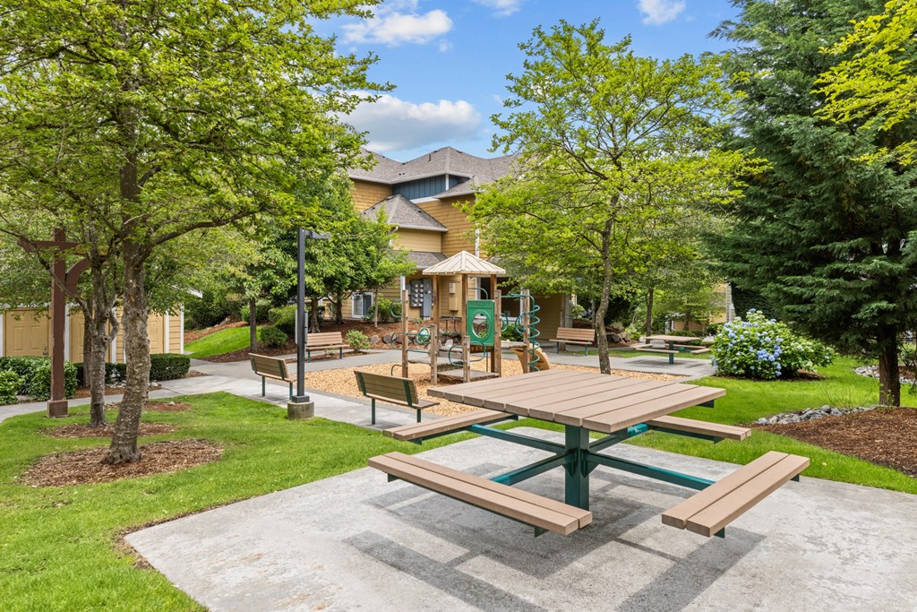 the reserve at bucklin hill picnic table and playground