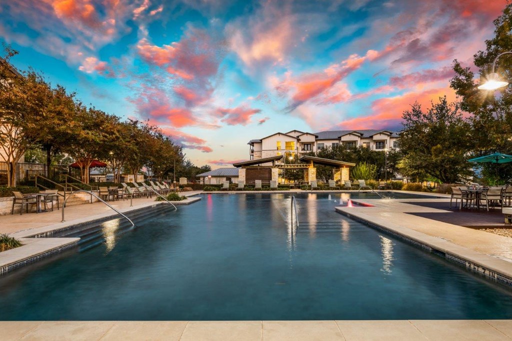 Landmark Conservancy Pool with Lounge Chairs
